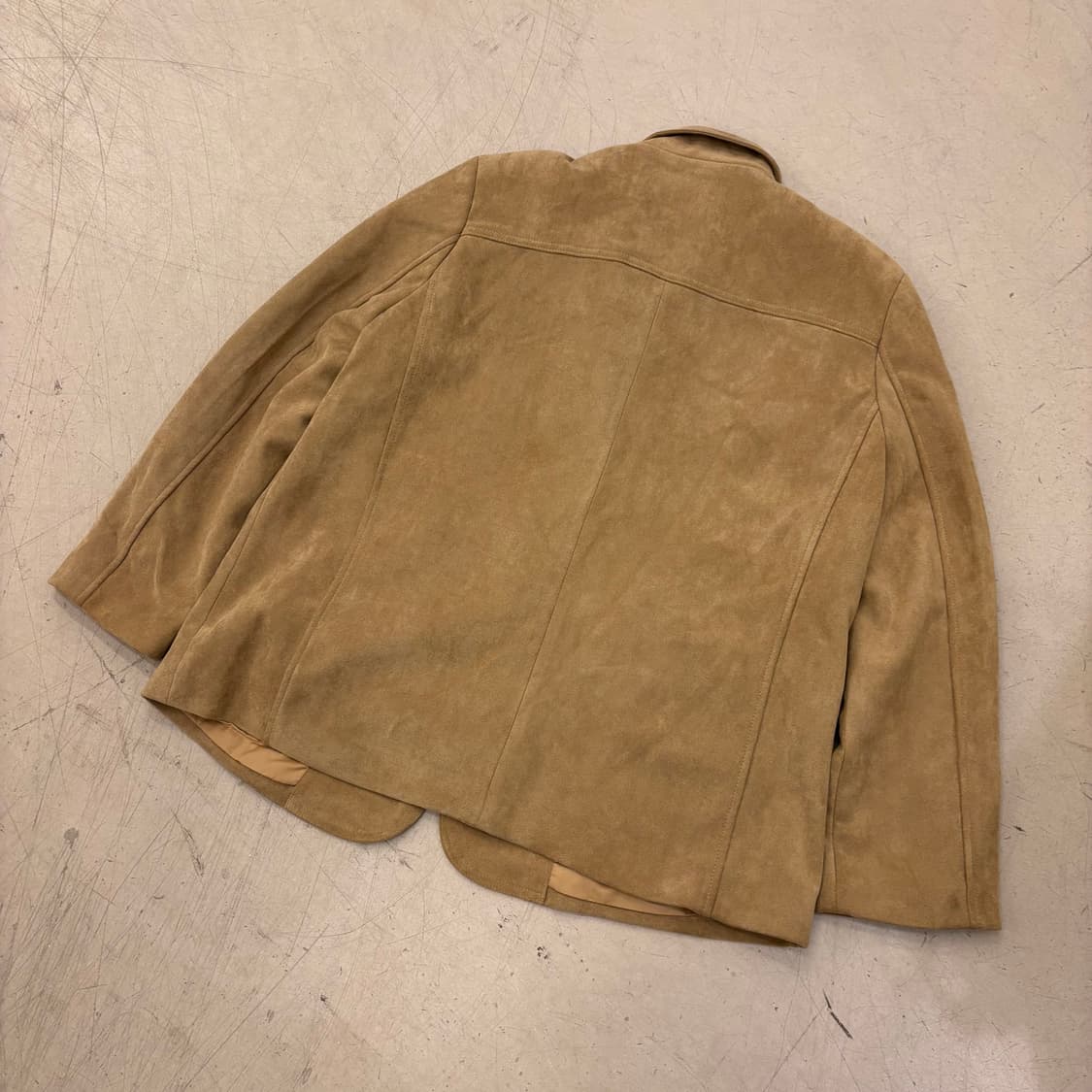 빈티지 스웨이드 브라운 자켓 상품이미지3