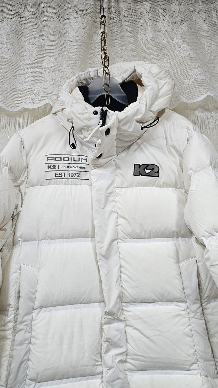 K2 화이트 롱패딩  상품이미지1