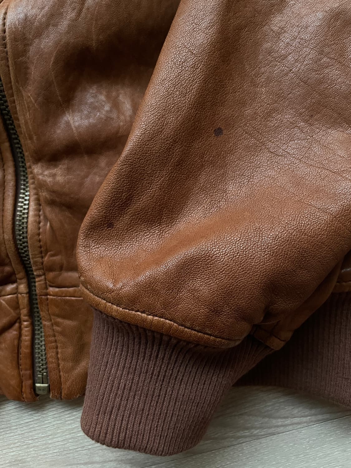 올드갭 레더 블루종 자켓 old gap 상품이미지4