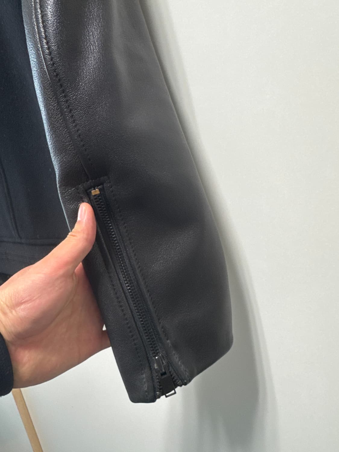 시스템 90만원대 염소가죽 자켓 상품이미지4