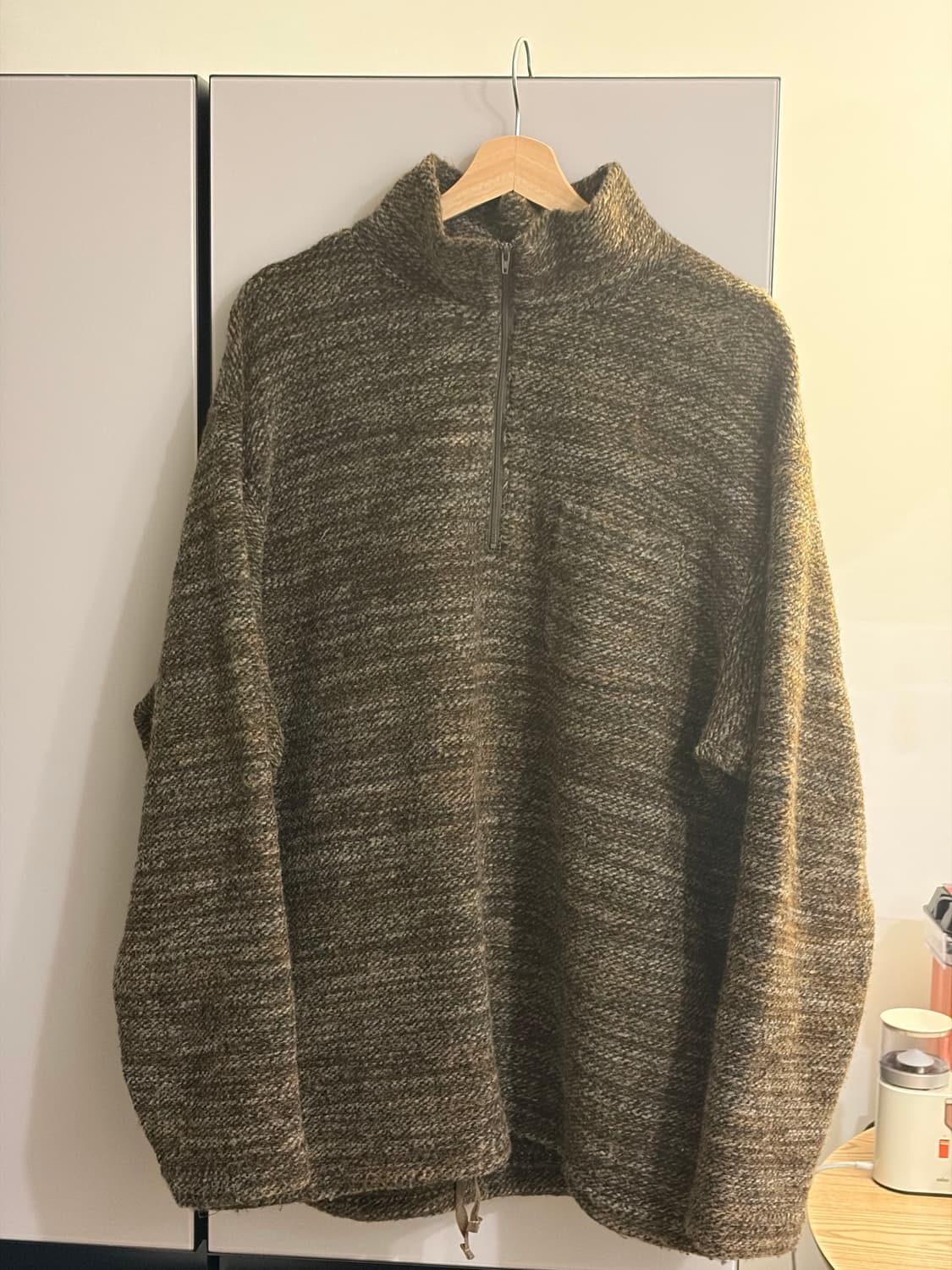 엔지니어드 가먼츠 집업 니트 상품이미지1