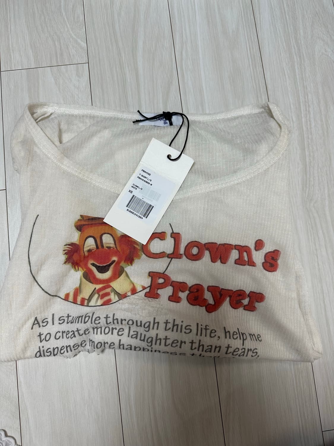 Praying CLOWN L/S 상품이미지4