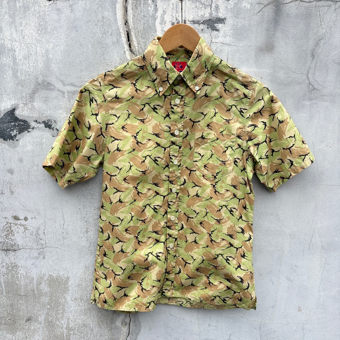 Bape 베이프 카모 반팔 셔츠 상품이미지1