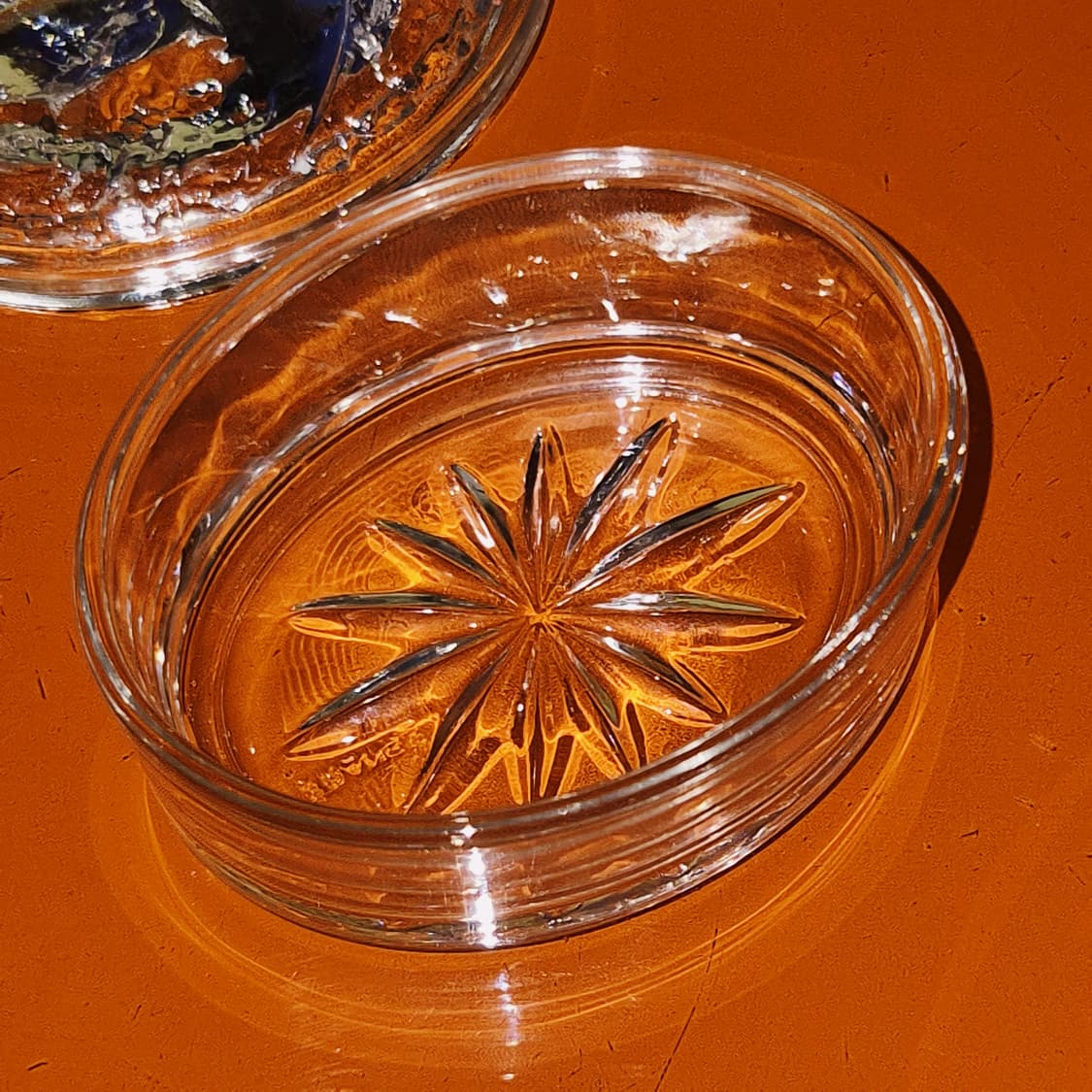 80s 프랑스 루미낙 돌고래 글라스 트링켓 상품이미지8