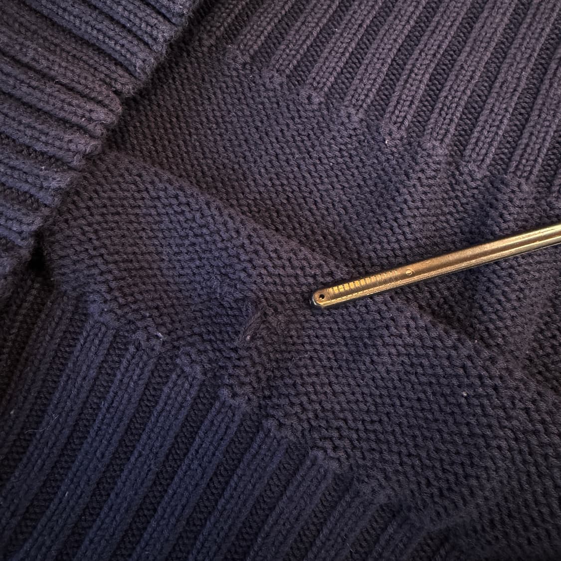 90s 폴로 랄프로렌 코튼 브이넥 니트 [ 95 ] 상품이미지6