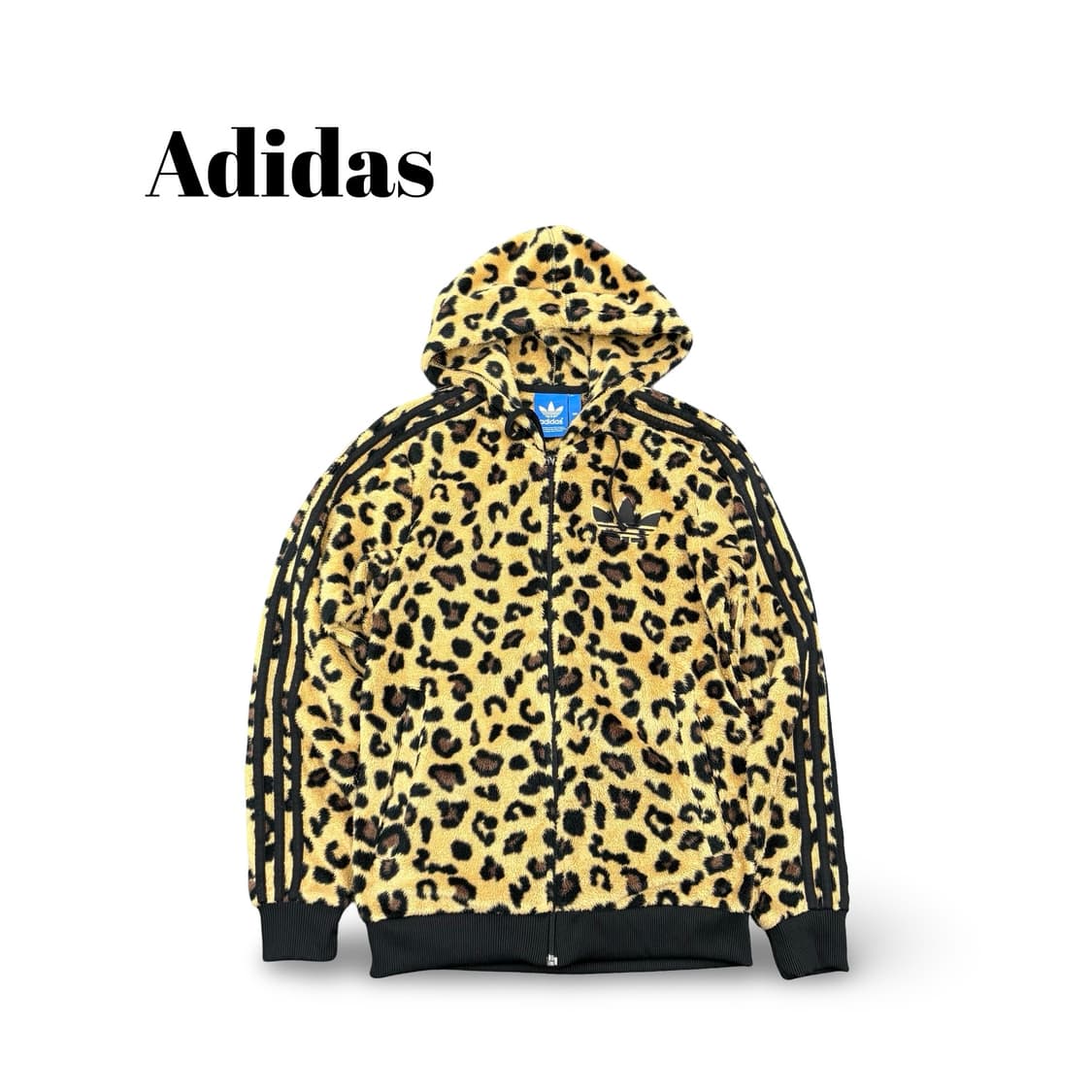 (95)아디다스레오파드퍼후드져지 상품이미지1