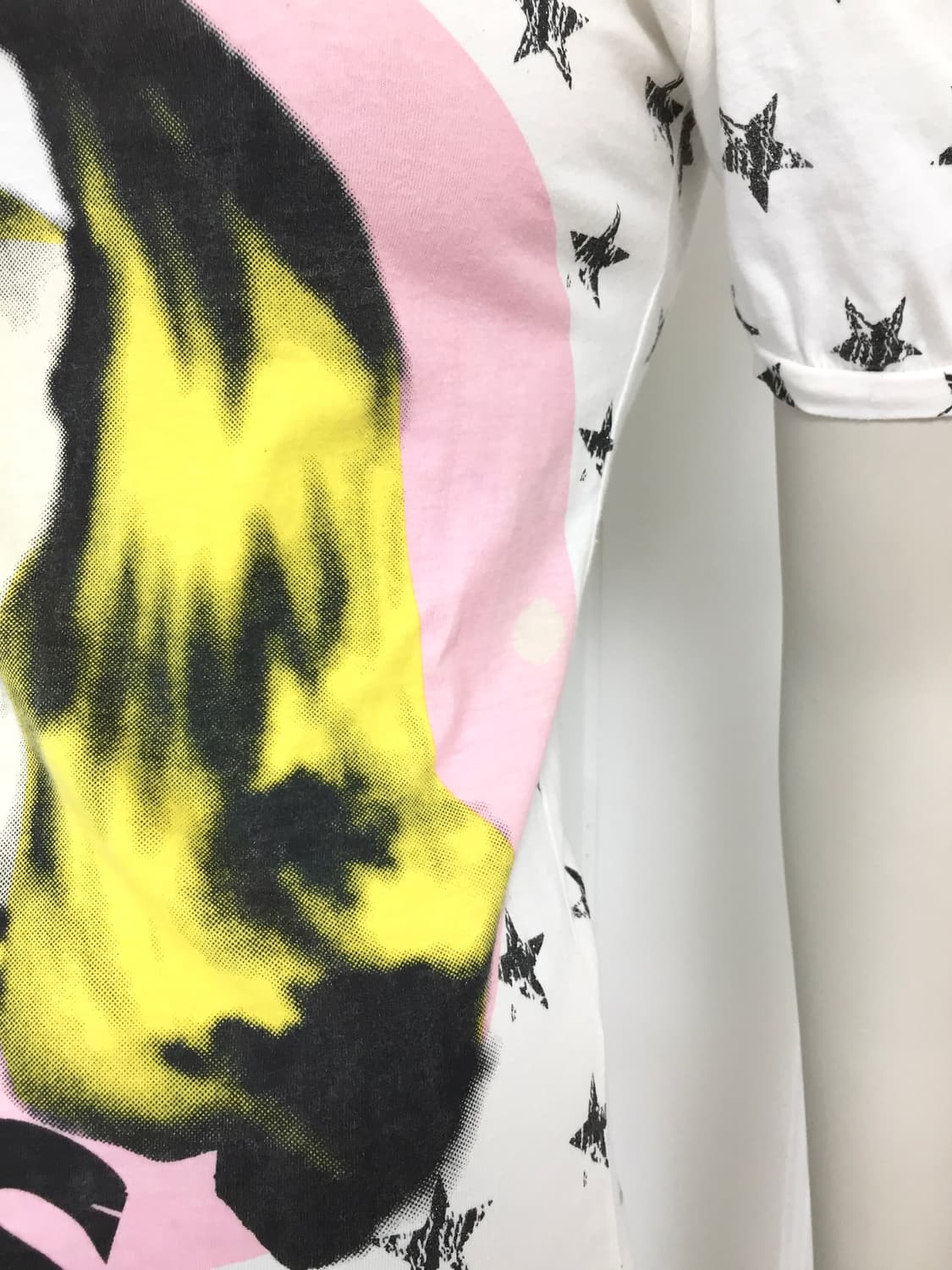 Vintage Printing Kiss Star Puff T-shirts 상품이미지6