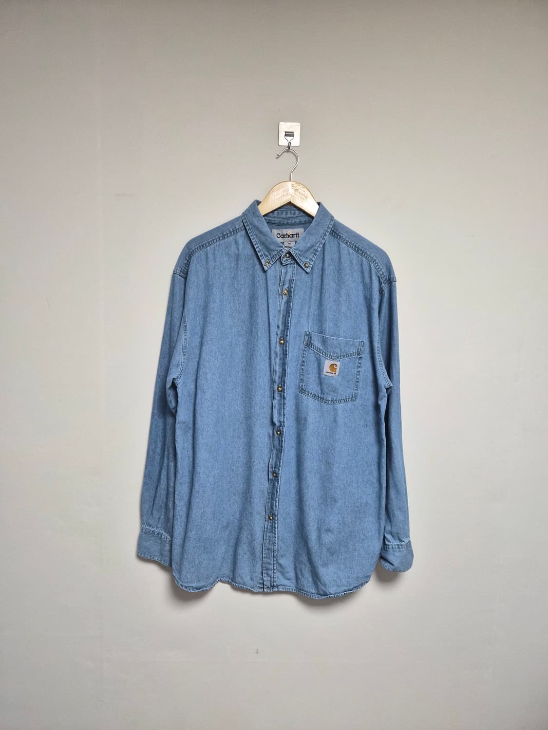 칼하트Carhartt 데님 셔츠 M사이즈 - S273 상품이미지1