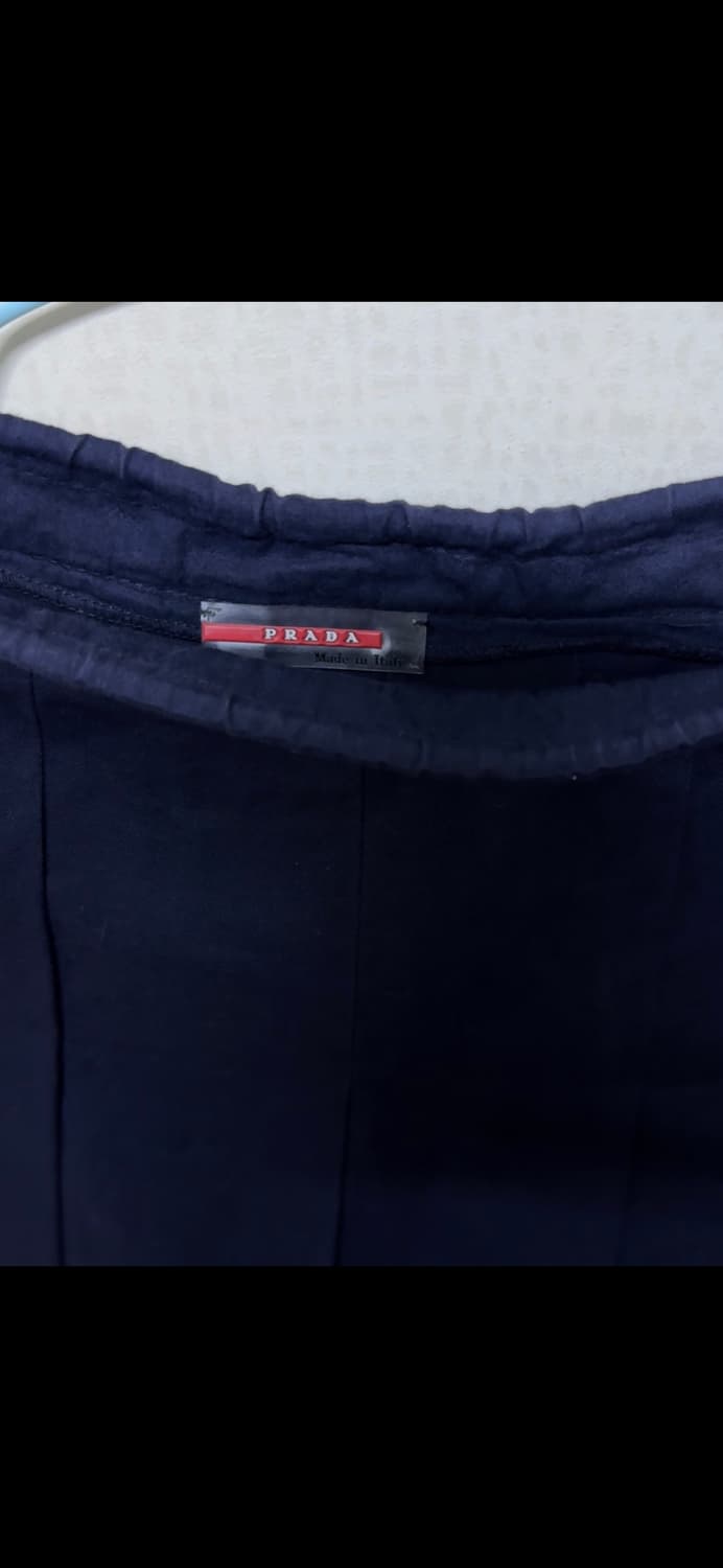 프라다 플리츠 미디 스커트 상품이미지2