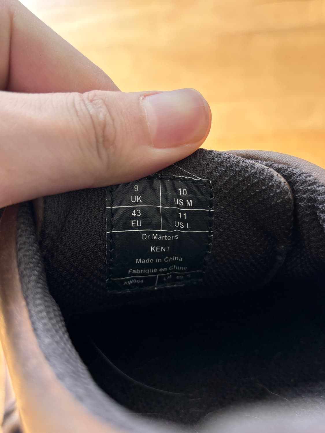 Vintage Dr.Martens KENT 브라운 레더 더비 UK9 상품이미지8
