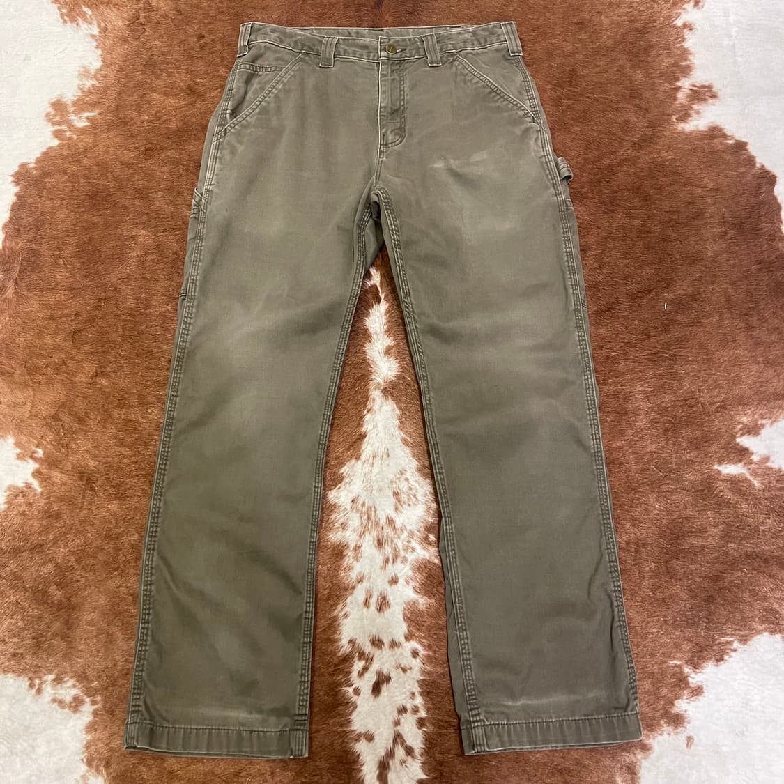 빈티지 칼하트 USA 싱글니 카펜터 워크 팬츠 상품이미지2