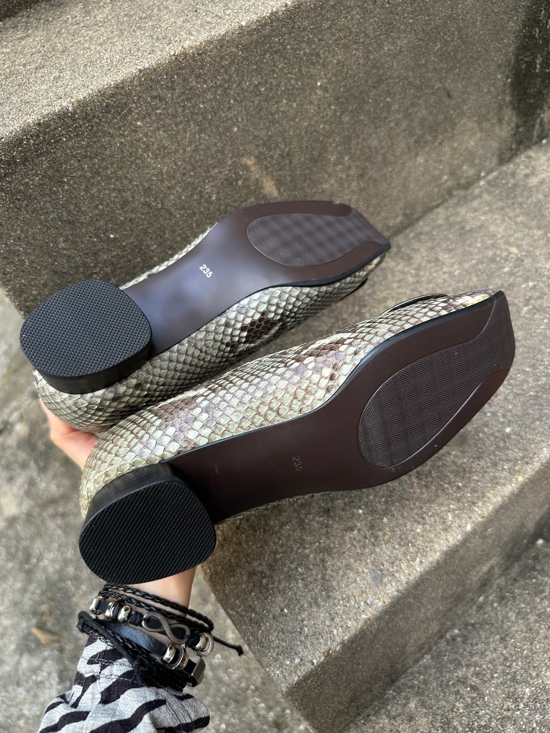 Vintage camo crocodile texture shoes 상품이미지6