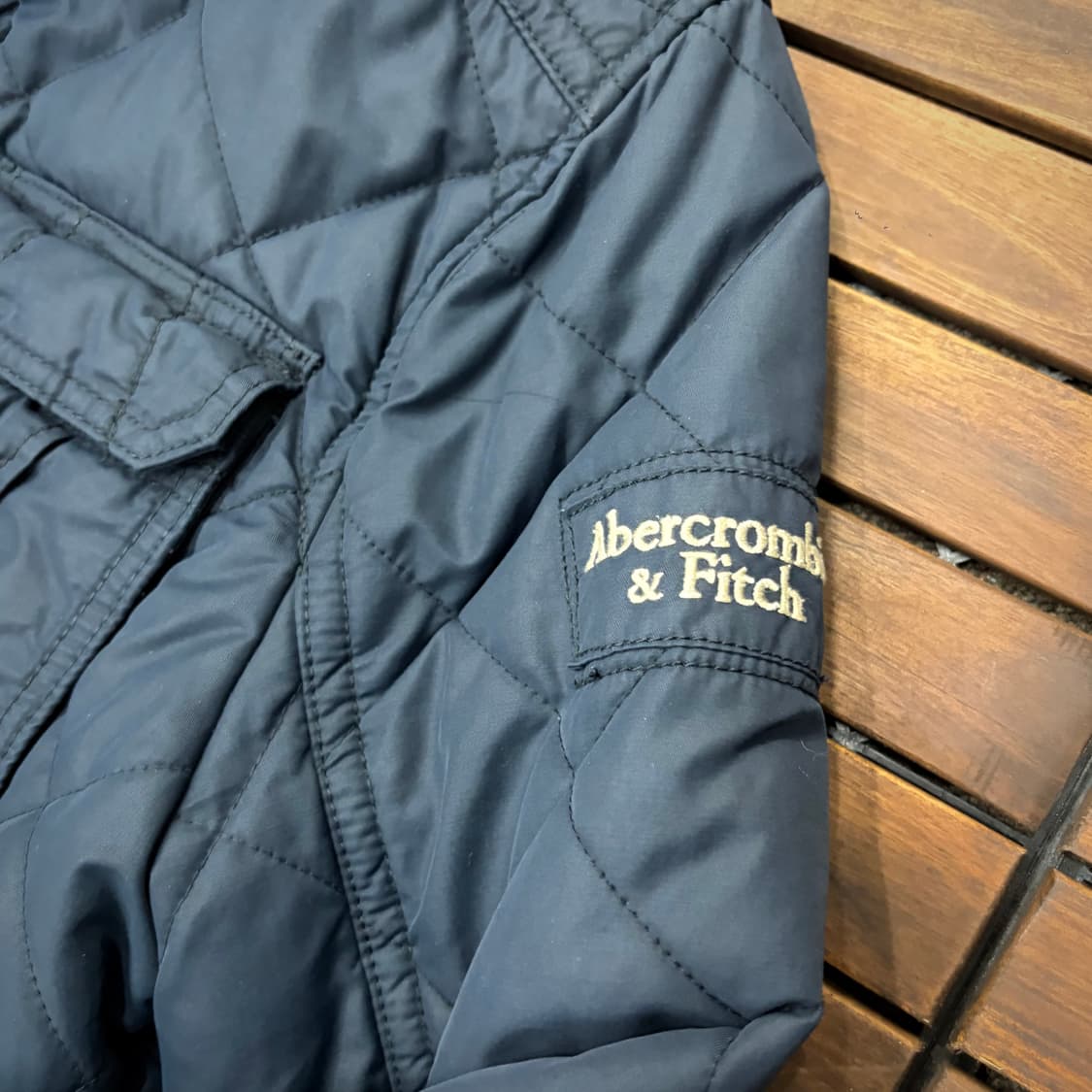 아베크롬비 퀼팅 자켓 (M) 상품이미지3