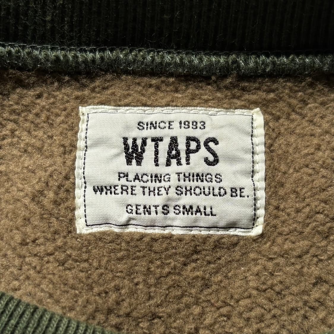 WTAPS 더블 탭스 카모 패턴 스웻 셔츠 상품이미지8