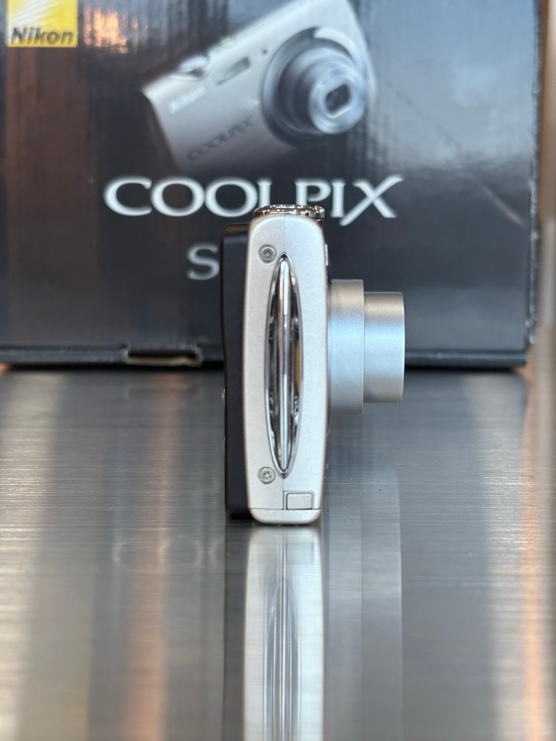 풀박/날짜표시)니콘 쿨픽스 s230 실버 빈티지디카 상품이미지4