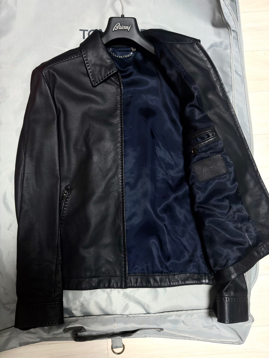 (명작,강추👍)브리오니 사슴가죽 자켓 디어스킨 블레이져 코트 수트 상품이미지5