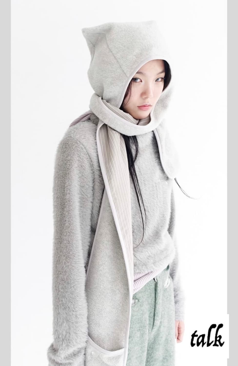 샵페어리 shop faerie 후드 머플러 상품이미지1