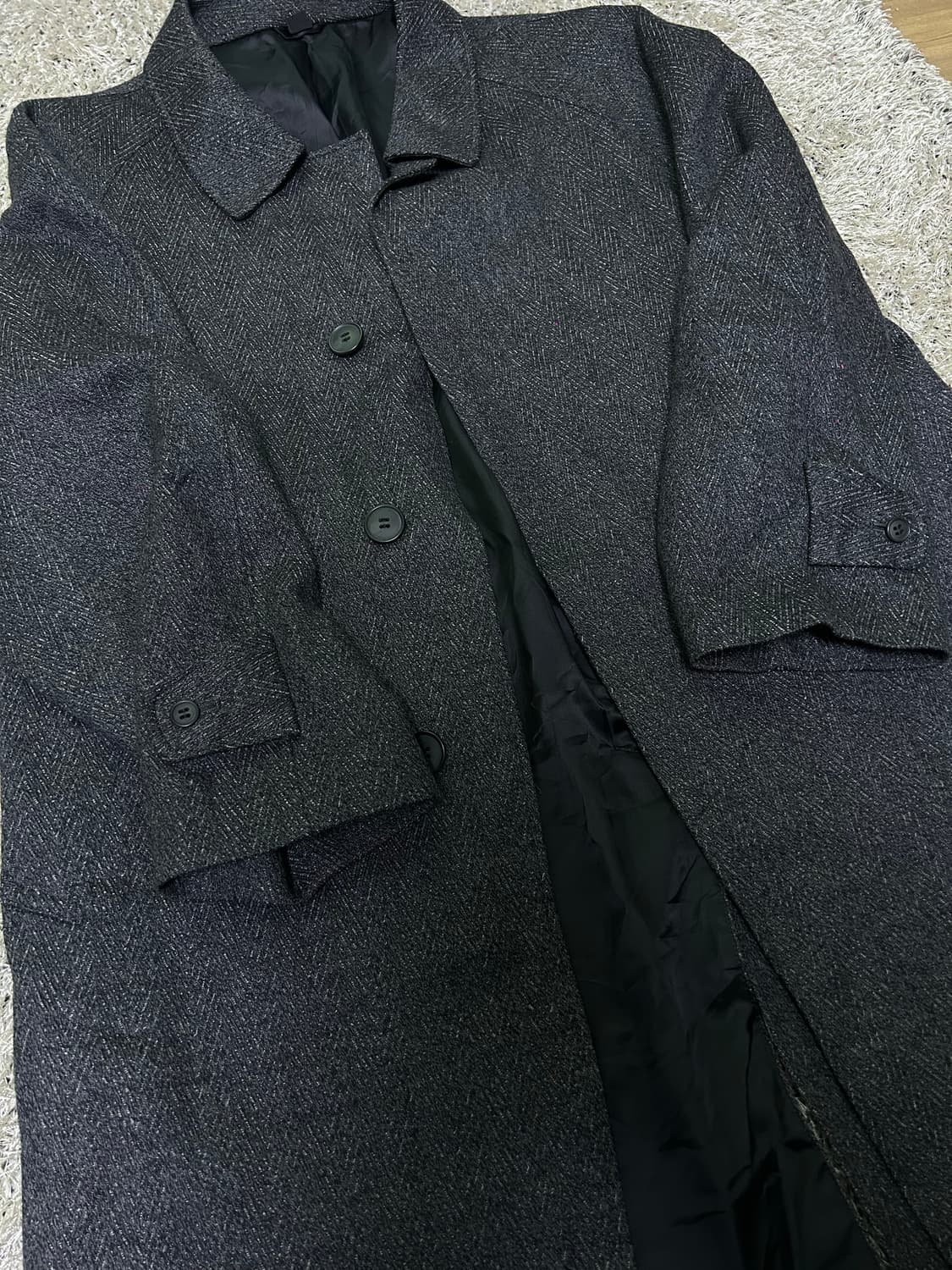 일제 해링본코트 사이즈 105~110 상품이미지2