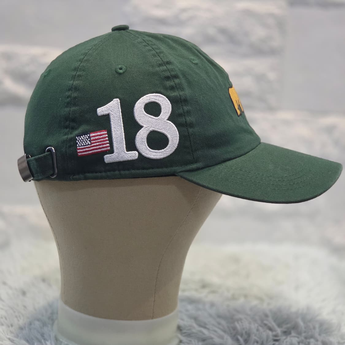 L5-10:잭니클라우스 골든베어 그린 볼캡 (56-58cm) 상품이미지5