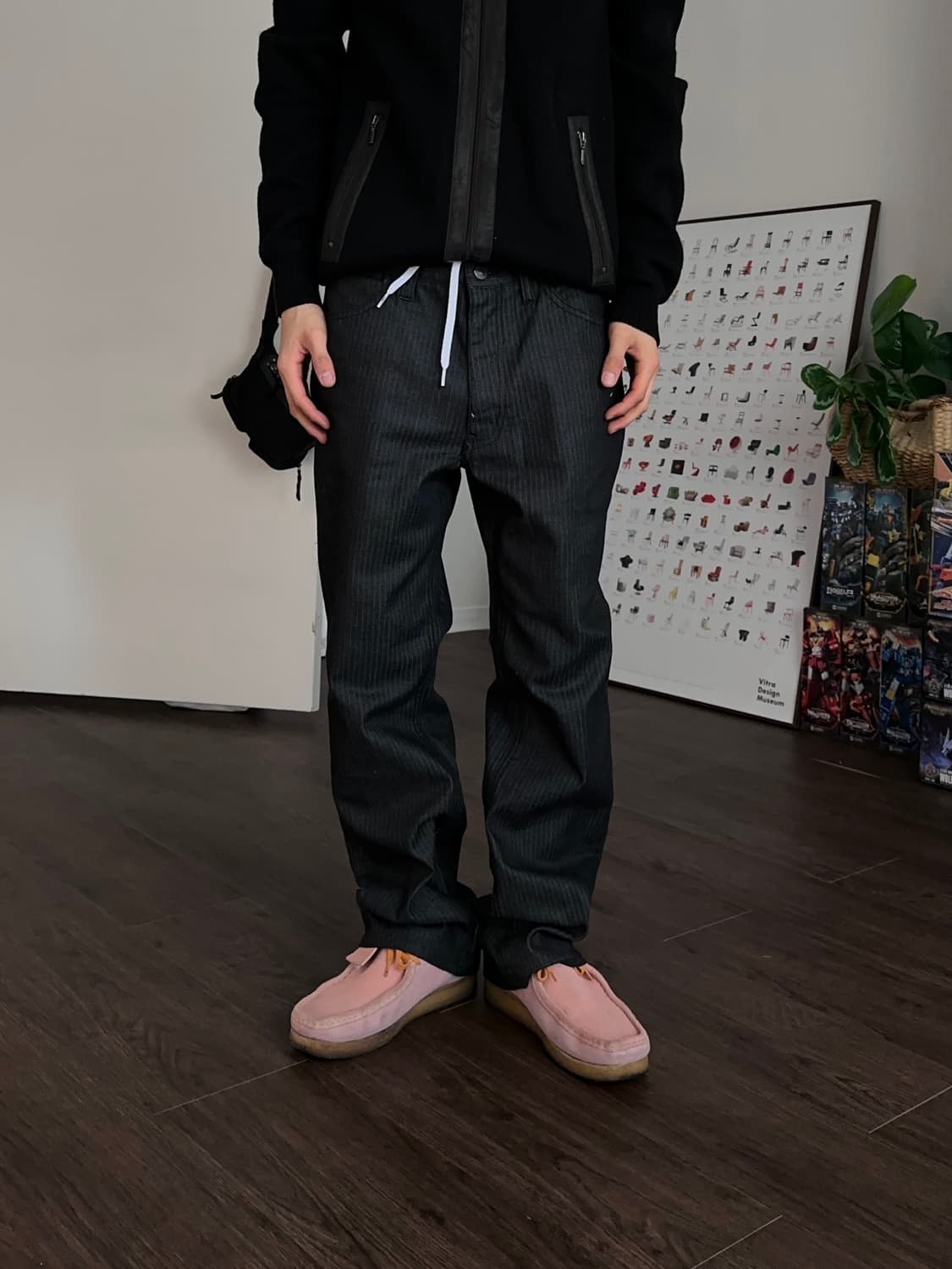 Jun Men 스트라이프 루지 트라우저 상품이미지4