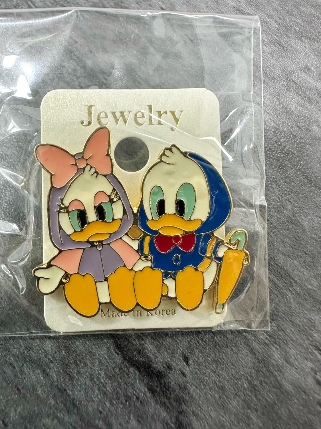 디즈니 정품 캐릭터 귀걸이+ 핀뱃지3개 상품이미지7