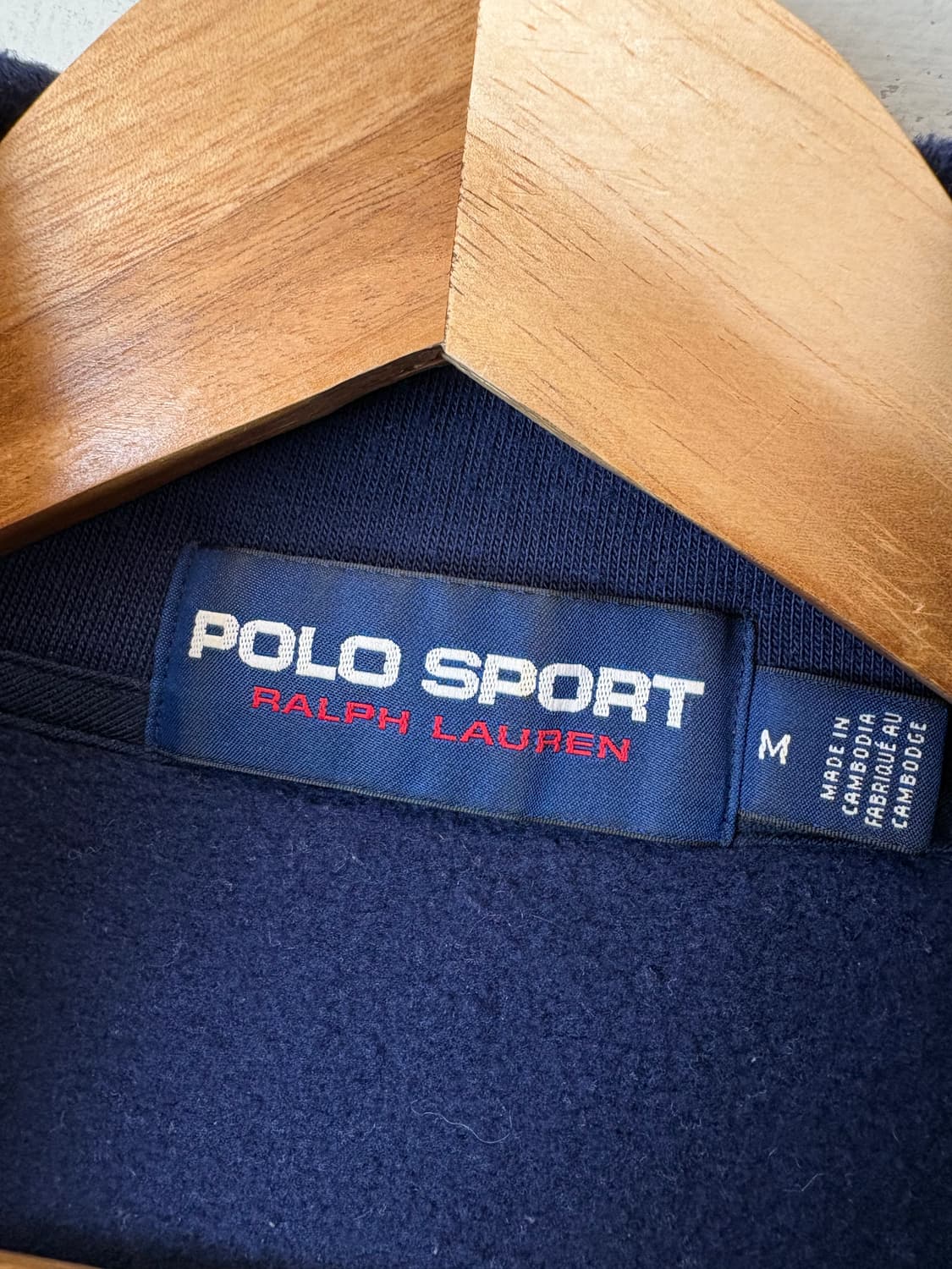 폴로스포츠 스펠아웃 하프집업 스웻셔츠 상품이미지5