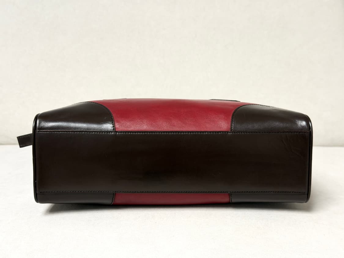 프라다 투톤 카프스킨 볼링 숄더백 상품이미지5