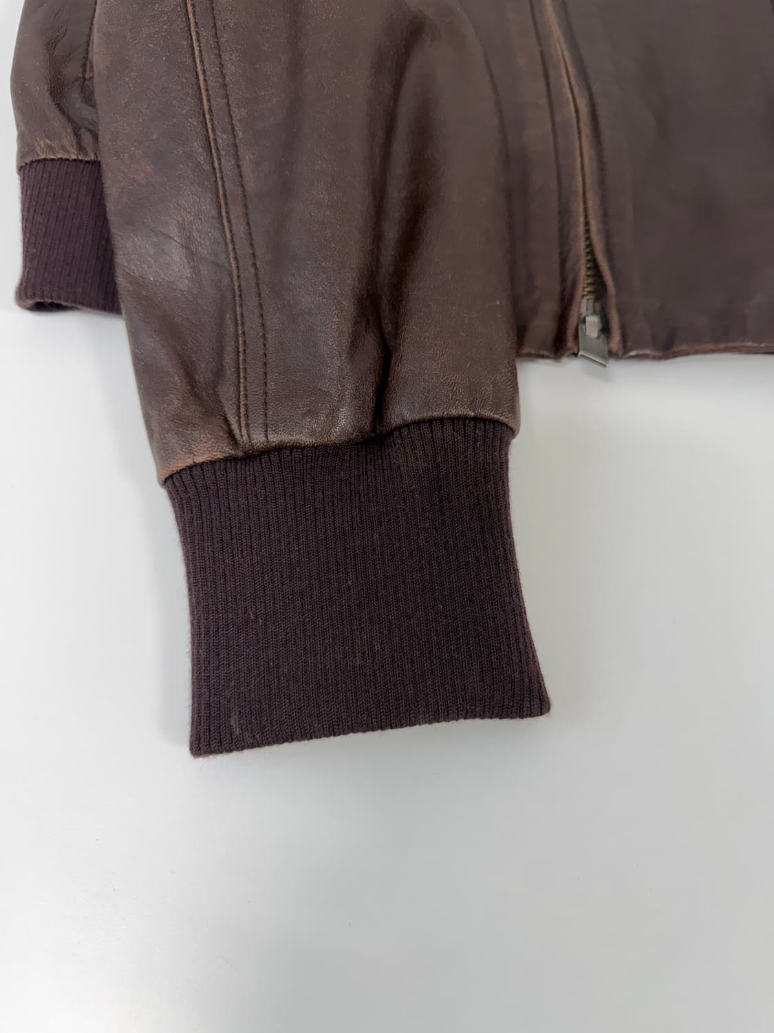 Theory 리얼 양가죽 브라운 레더 자켓 상품이미지4