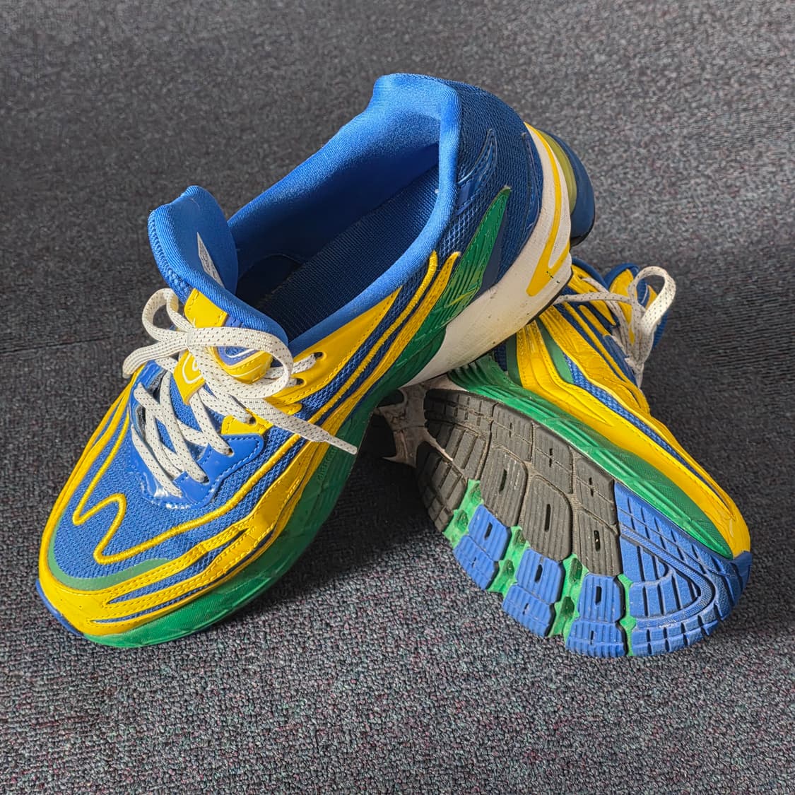 [260] 아디다스×베이프 오르케트로 그린 파워 블루 상품이미지4