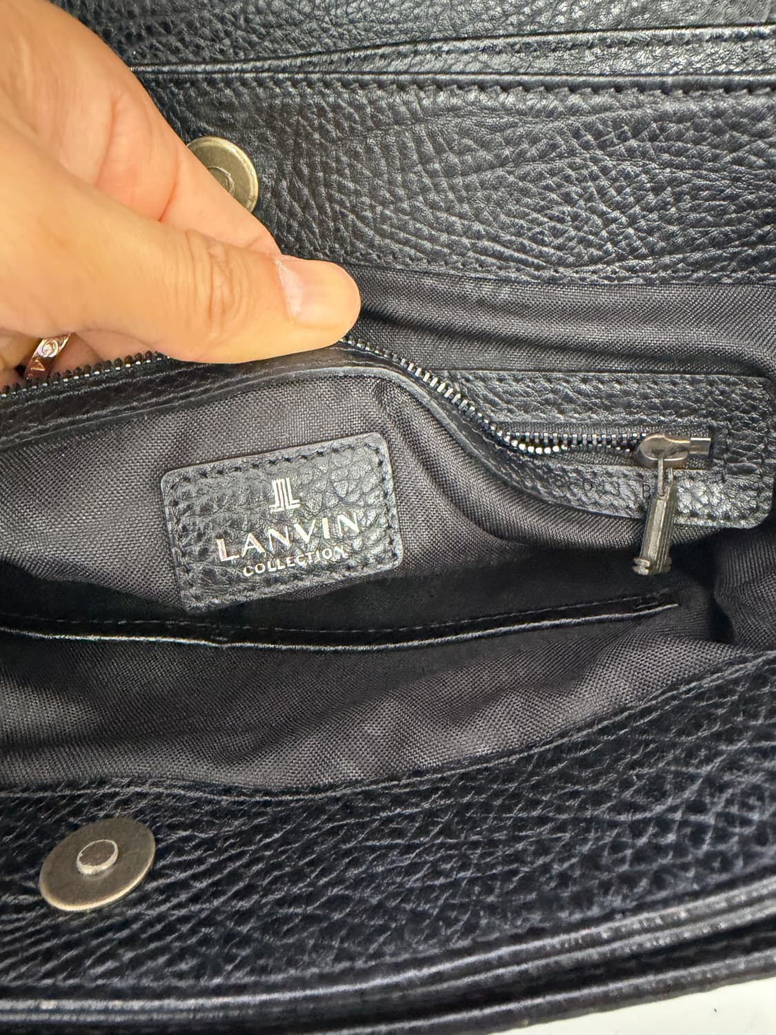 정품) LANVIN 랑방 한섬 토트 숄더백  상품이미지7