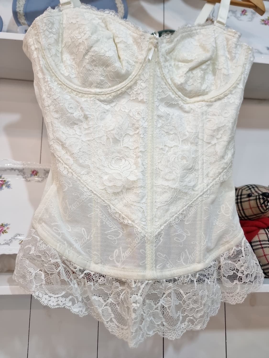 레이스 코르셋 뷔스티에 상품이미지2