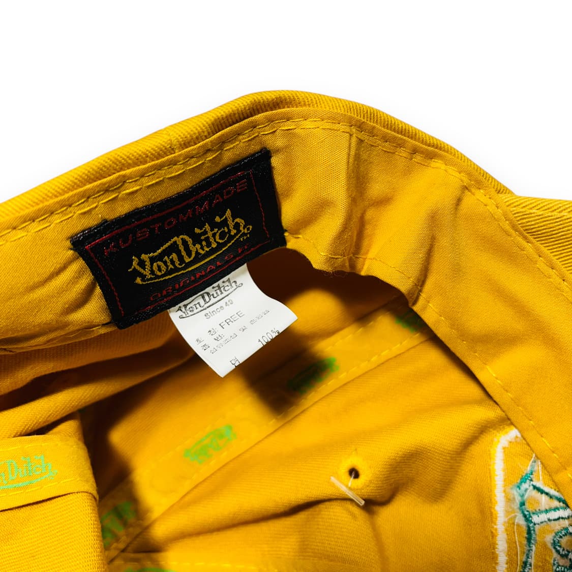 본 더치 y2k 리미티드 에디션 한정판 데드스탁 볼캡 상품이미지8