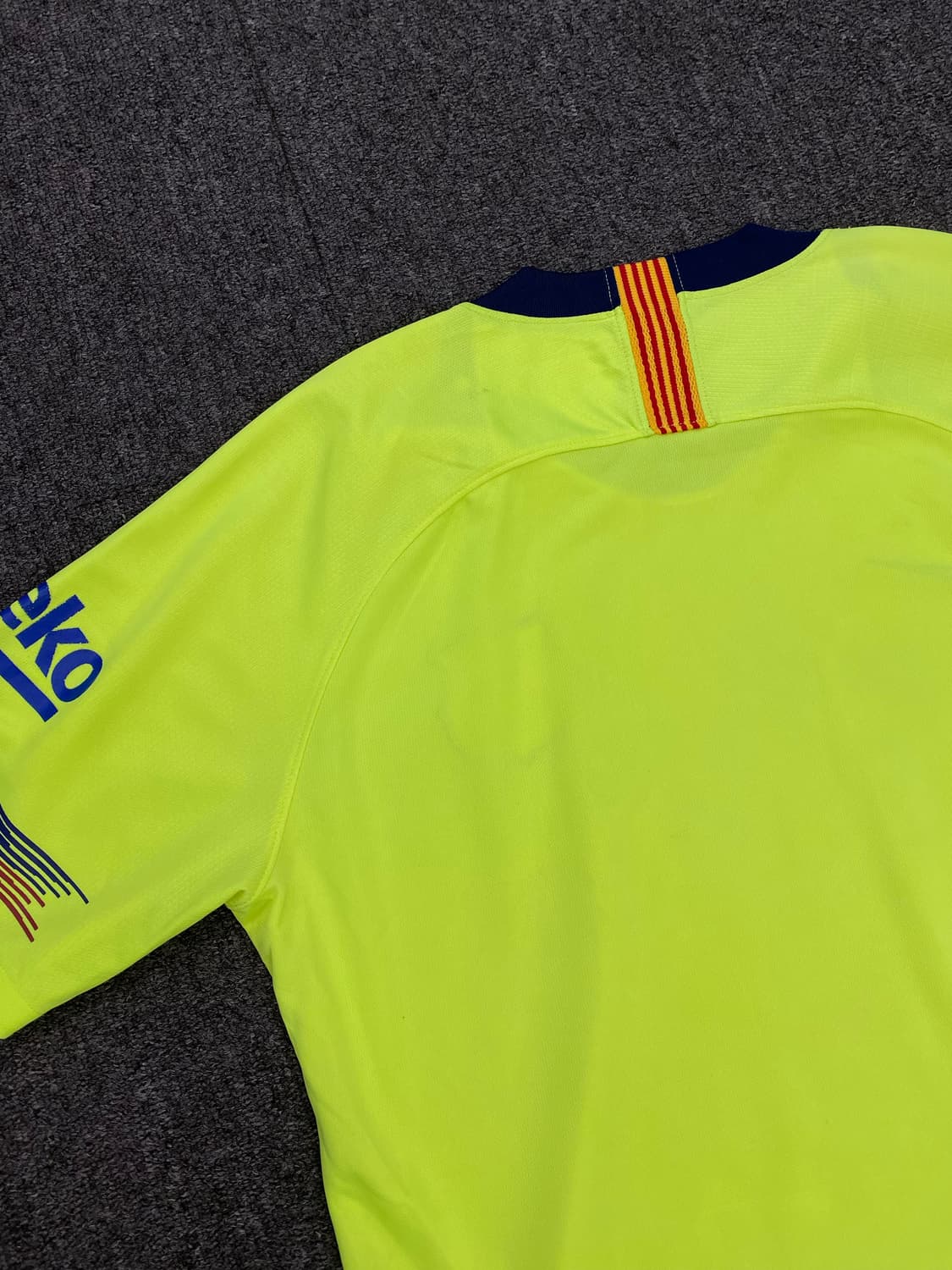 Nike 나이키 바르셀로나 18-19away 하프 유니폼 반팔 티셔츠 상품이미지6