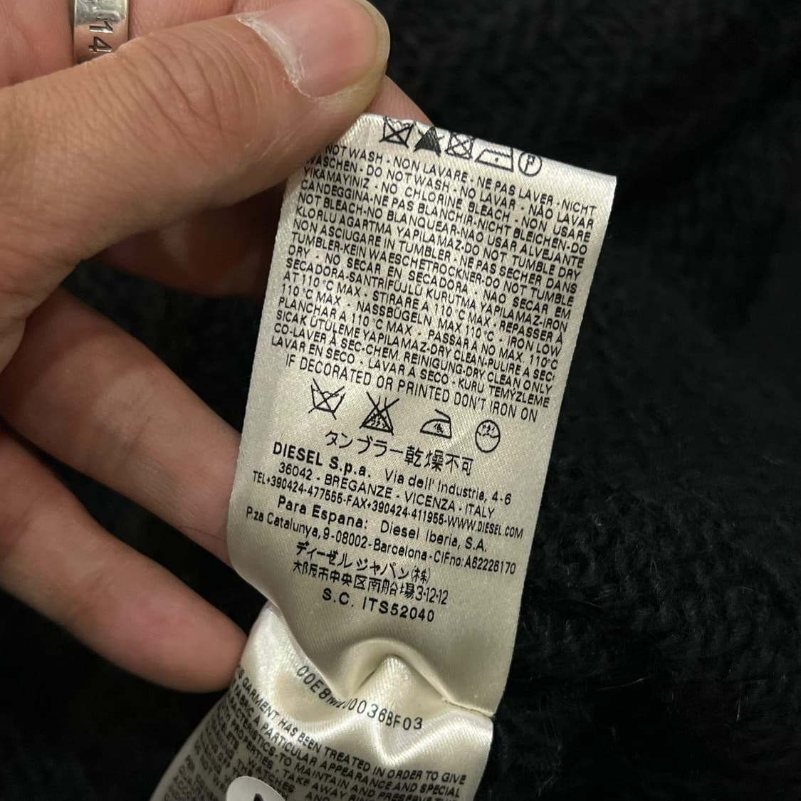  디젤 아카이빙 가디건 y13895 상품이미지8