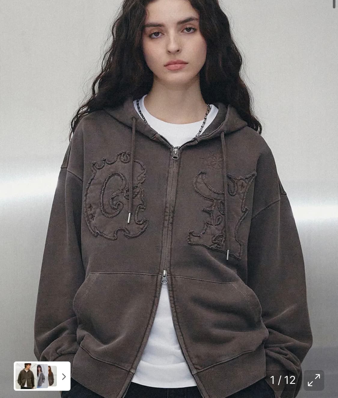 가까이유니언즈 후드집업 상품이미지1