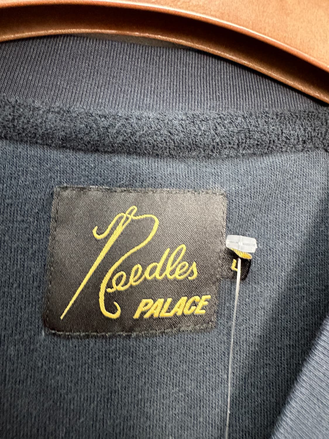 팔라스 X 니들스 24FW 타월링 블랙 반팔 A3816 상품이미지8