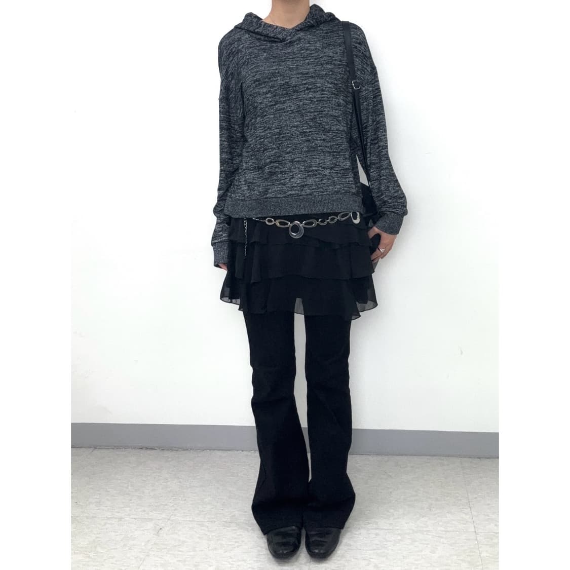 빈티지 GAP 차콜 후드티 상품이미지2