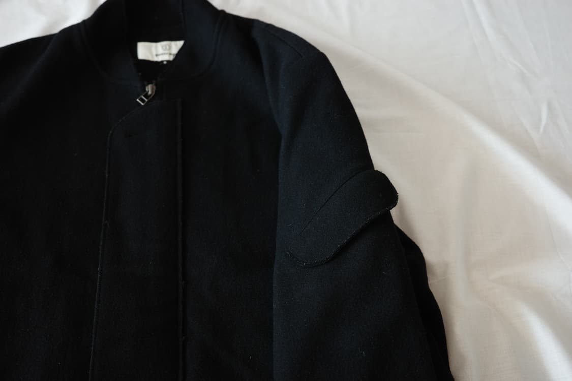 이얼즈어고 컷아웃 포켓 울 블루종 01-3 상품이미지4