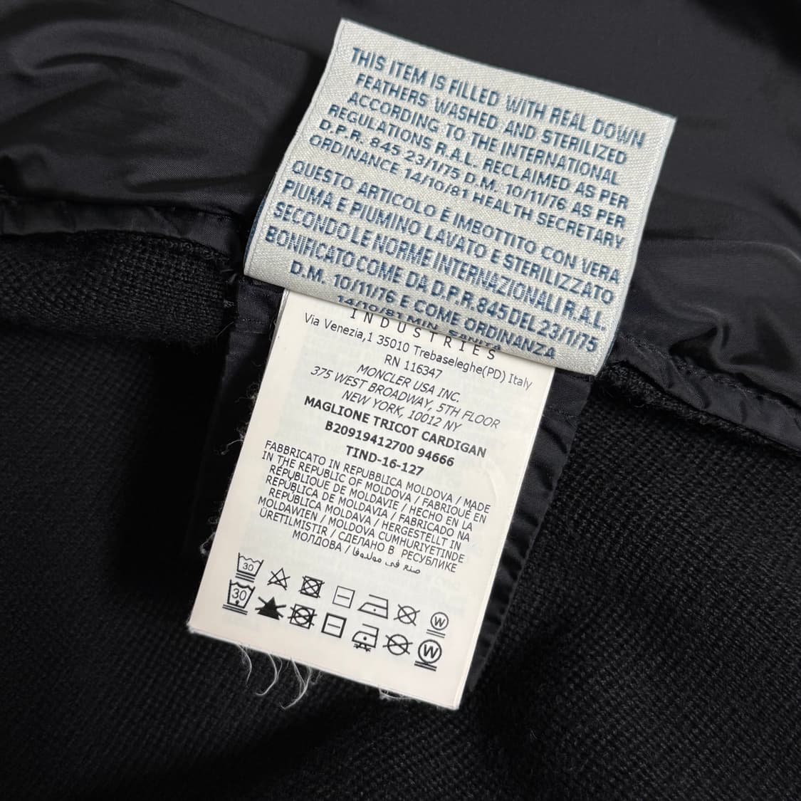 몽클레어 니트패딩 S (새상품급) 상품이미지7