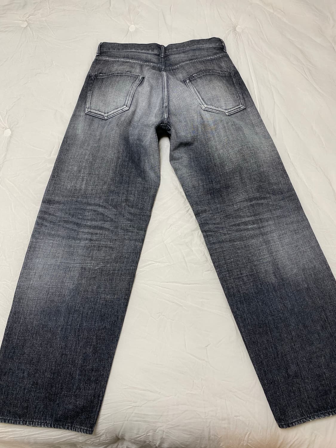 [34] 나나미카 26ss 빈티지 블랙 셀비지 워싱진 상품이미지5