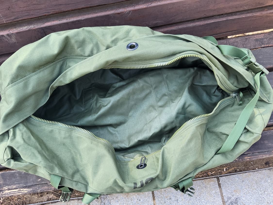 미군정품 신형더블백 A급 올리브 상품이미지6