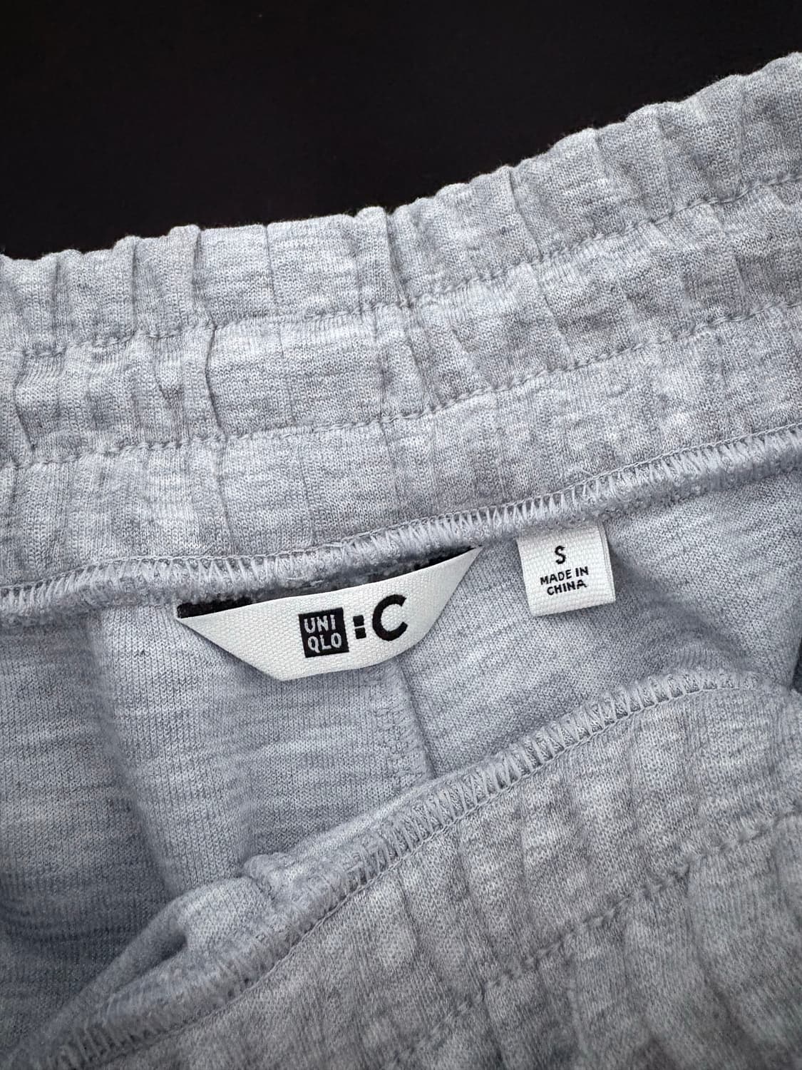 유니클로 스웨트 와이드 팬츠 상품이미지2