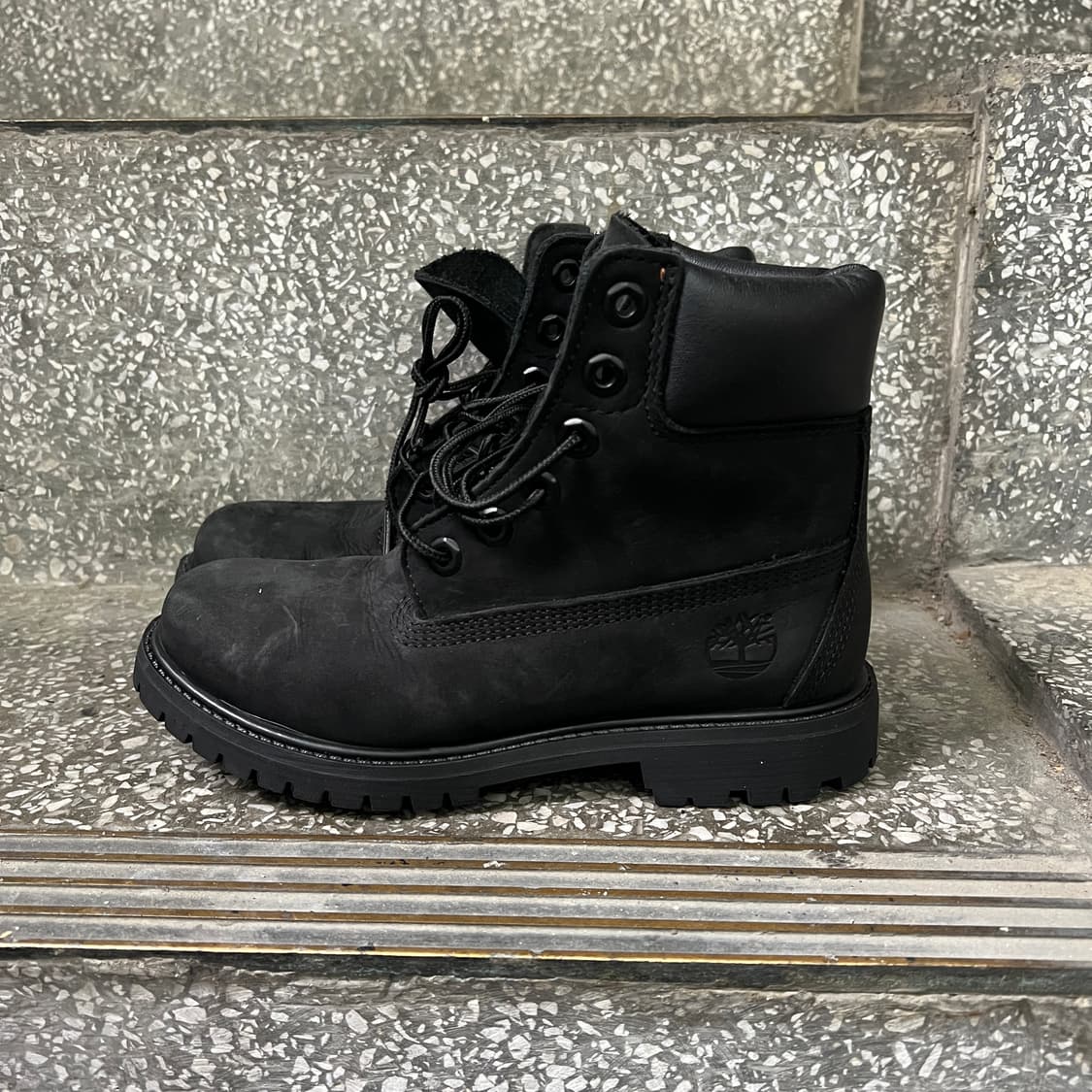 팀버랜드 6인치 프리미엄 워터프루프 블랙 부츠 상품이미지2