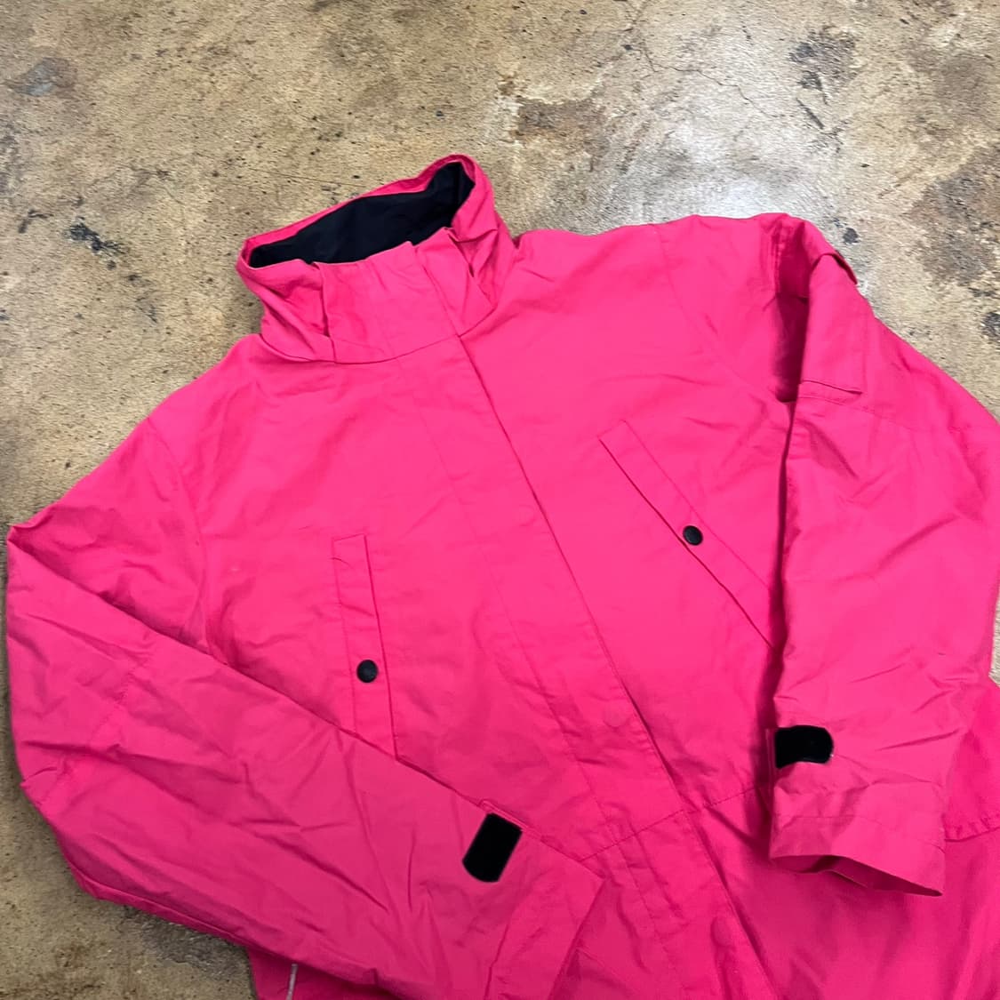 [정품/95] 노스페이스 핫핑크 바람막이 자켓 점퍼 b17 상품이미지1