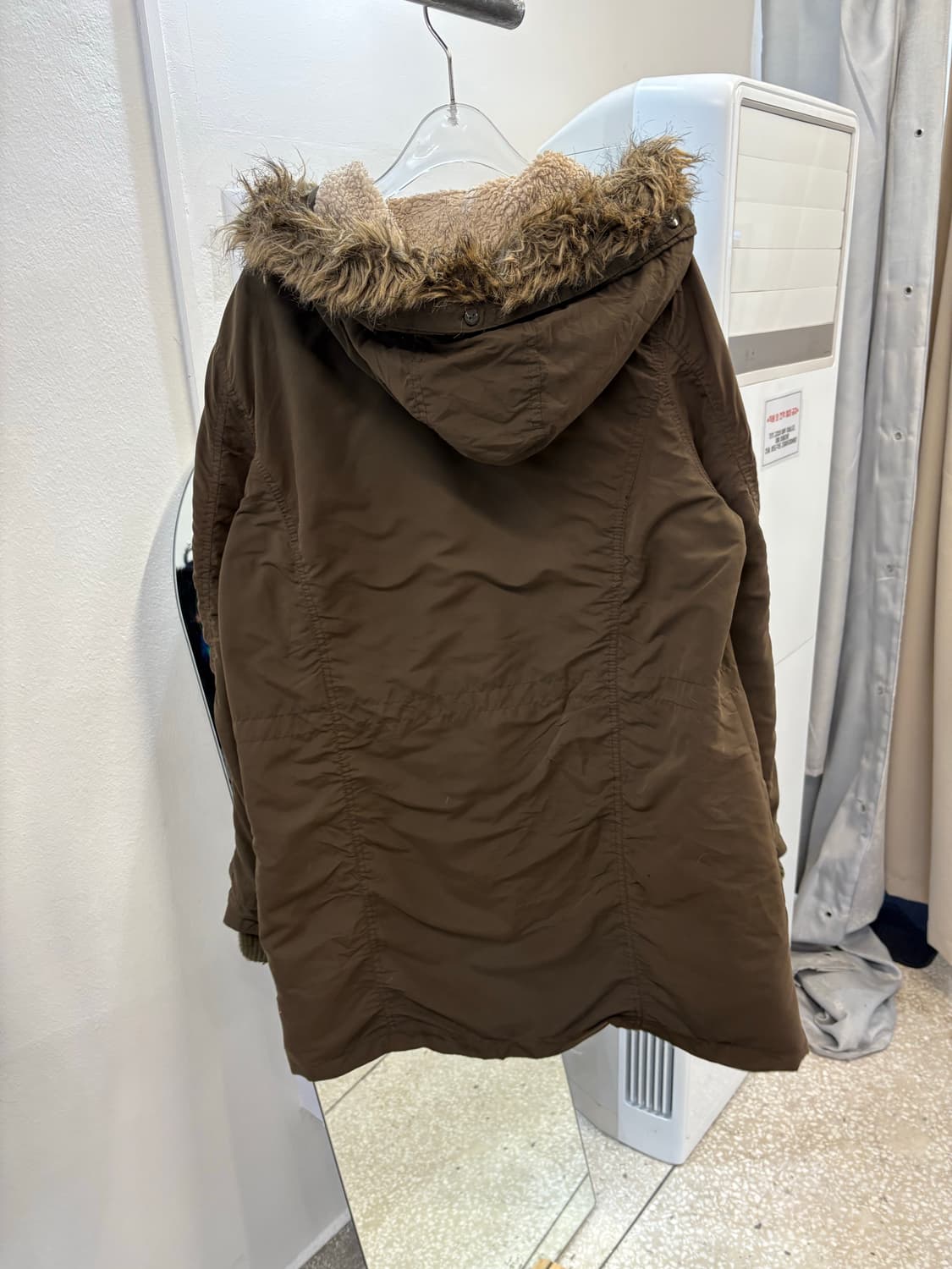 Elencore due long zip up jacket 상품이미지4