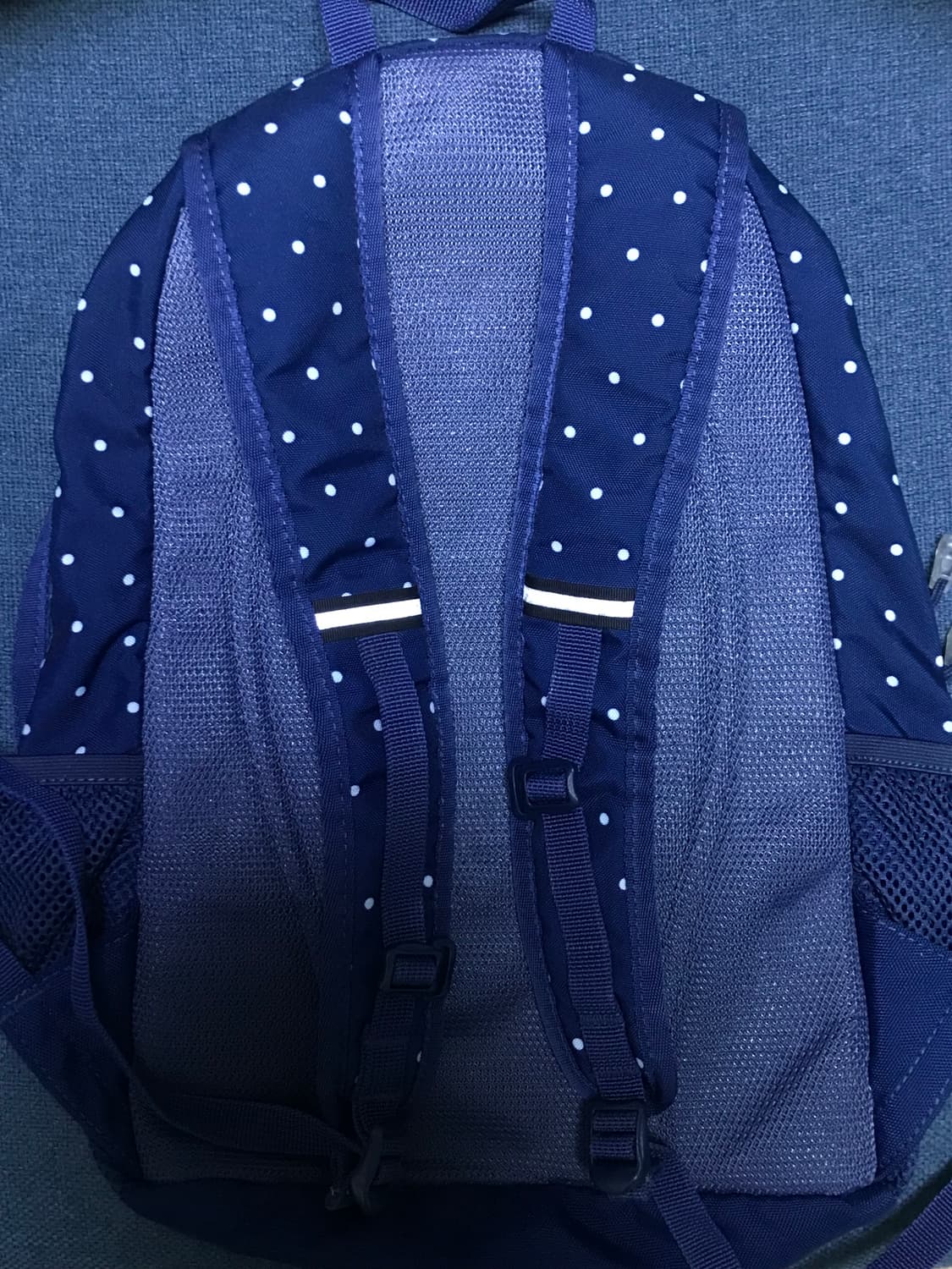 Coleman 콜맨 도트 백팩 네이비 파랑 상품이미지5