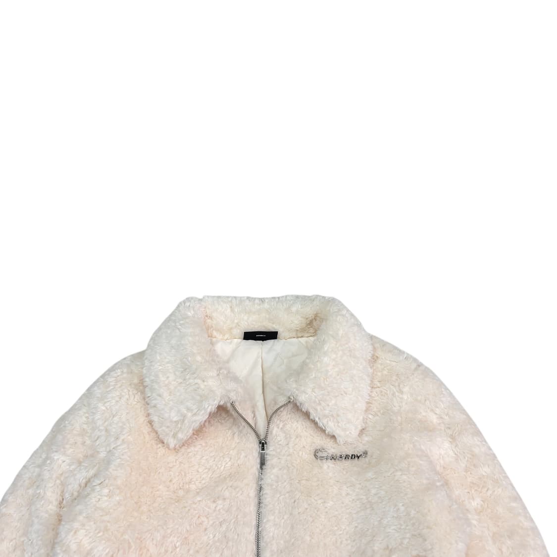 널디 크롭 퍼 자켓 상품이미지2