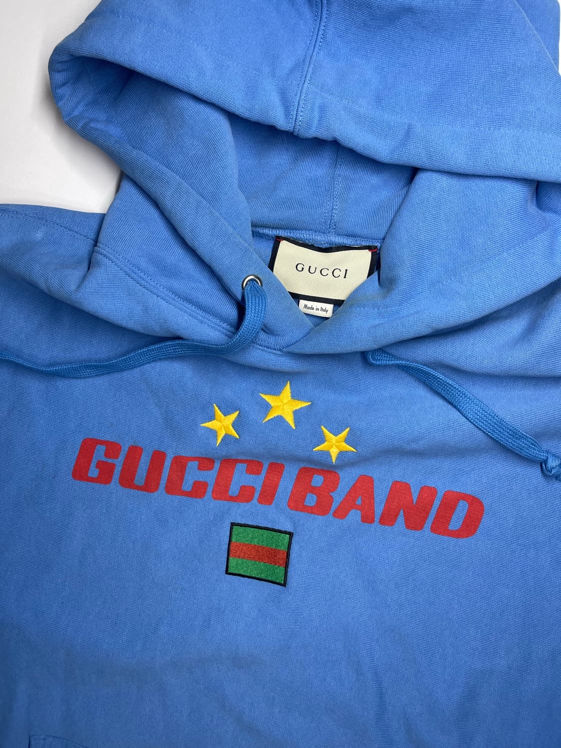 구찌 GUCCIBAND 후드티 블루 상품이미지1