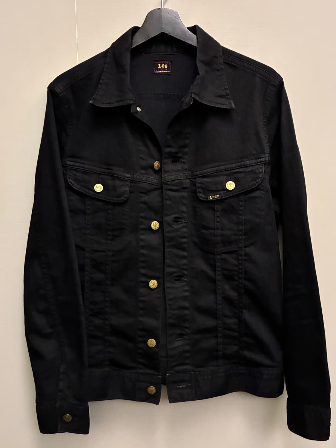 (M~L)LEE x 저널스탠다드 101J 데님 트러커자켓 블랙 상품이미지9