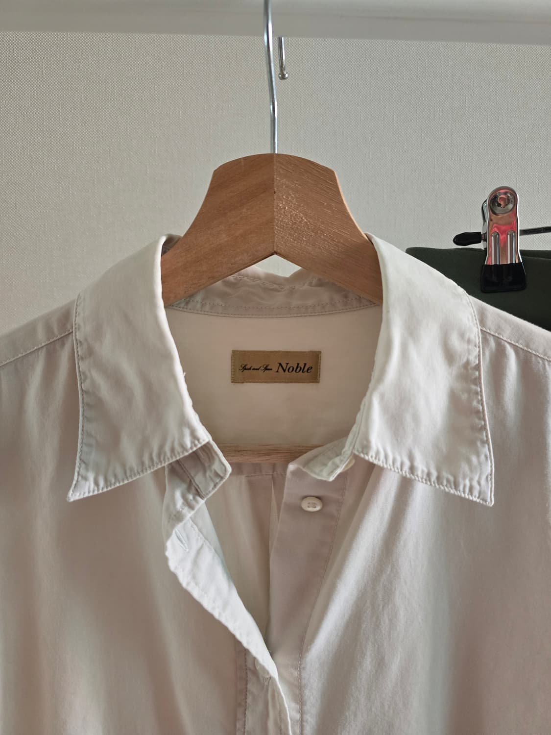 Spick and Span Noble 워싱 코튼 셔츠 상품이미지2